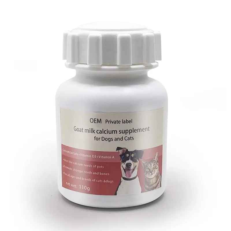 Goat Milk Calcium Supplement for Dogs and Cats