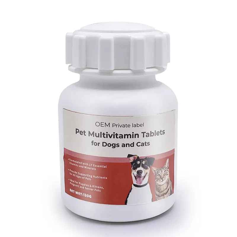 Multivitamin Supplements Tablets for Dogs and Cats