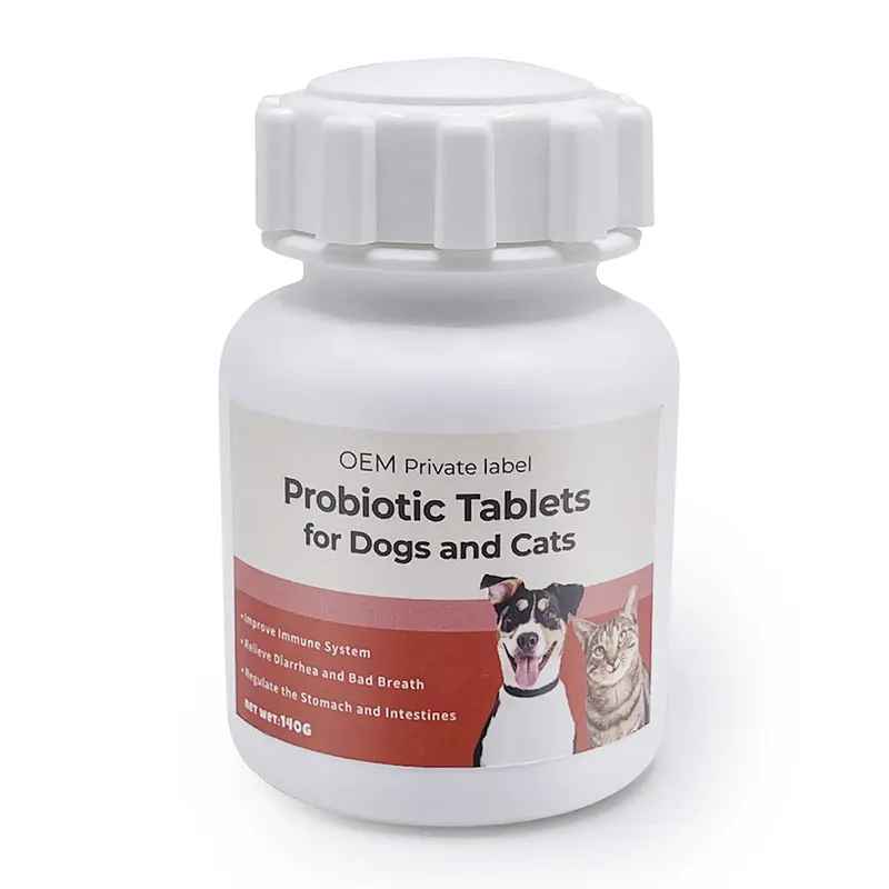 Comprimidos probióticos para perros y gatos