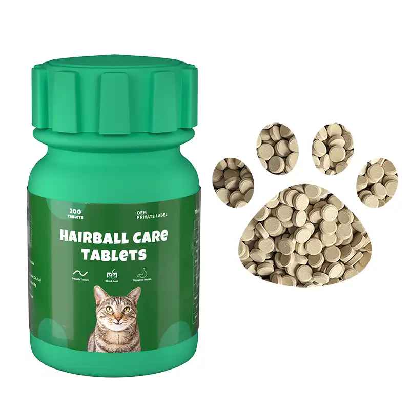 Лучшая добавка для кошек в виде таблеток для борьбы с комочками шерсти.