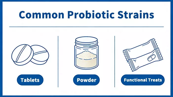 cat probiotic formats