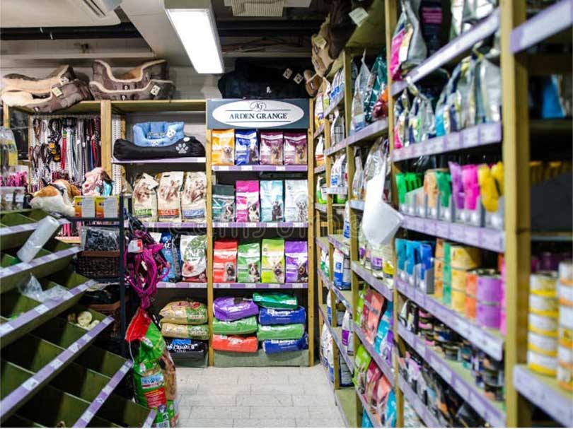 pet stores and retail chains