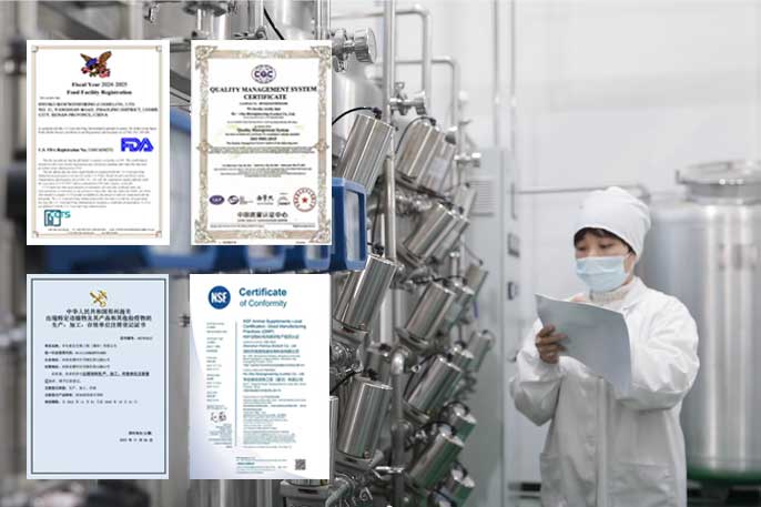 certified pet supplement manufacturing